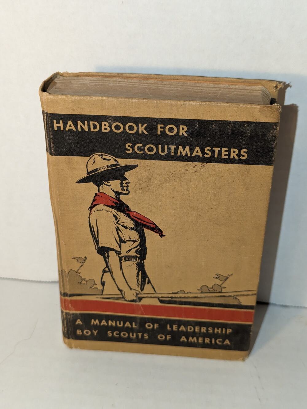 Antique Vintage 1942 Handbook for Scoutmasters Volume 2 HC Boy Scouts Rare